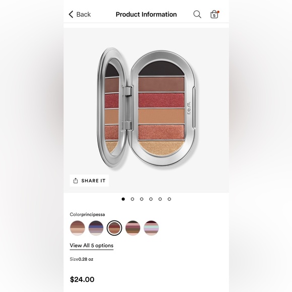 Two eyeshadow palettes. IL MAKIAGE and r.e.m. beauty - Picture 3 of 4